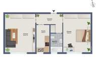 Anlage oder Eigenheim? Schöne, zentrumsnahe 2-Zimmer-Wohnung bietet beides!