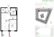 2 Zimmer Wohnung mit Balkon