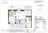 THE TEMPTATION - Dachgeschoss-Maisonette mit Terrasse & Balkon - 21 m² Freifläche | 4 Zimmer