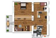 3-Zimmer-Wohnung mit Balkon nahe Millennium City - ideal für Vermietung!