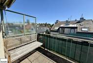Perfekt geschnittene DG-Singlewohnung mit Terrasse und Garage in Wien Mauer