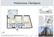 HOFSEITIGE 2 Zimmer BALKON-Neubauwohnung mit IDEALER Aufteilung - Nahe U6 Thaliastraße