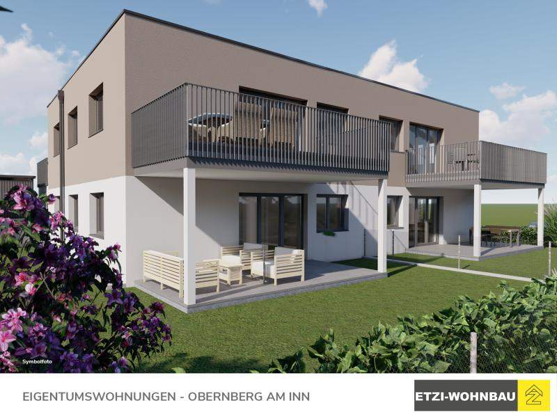 Eigentumswohnung mit Garten in Obernberg am Inn um € 312.900,- schlüsselfertig