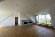 Traumhafte Maisonettewohnung mit Dachterrasse und Kamin - Blick auf den Stephansdom