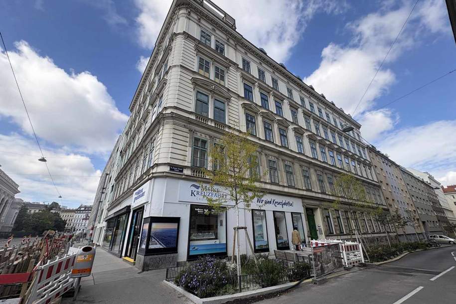 Top Lage und Anbindung - Unbefristet vermietete 4-Zimmer-Wohnung, Wohnung-kauf, 165.200,€, 1090 Wien 9., Alsergrund