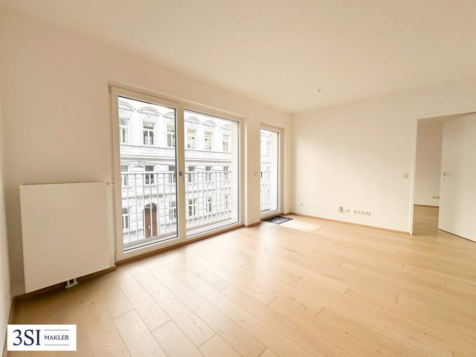Helle 2-Zimmerwohnung mit südwestseitigem Balkon - in Top-Lage des 9. Bezirks