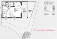2-3 Zi.-Neubauwohnung mit Garten in Seenähe, Projekt TW02