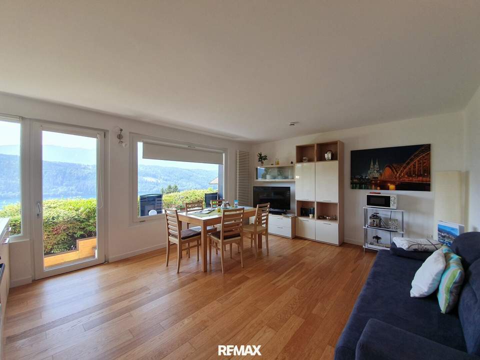 Erdgeschosswohnung mit Terrasse und Seeblick in Millstatt