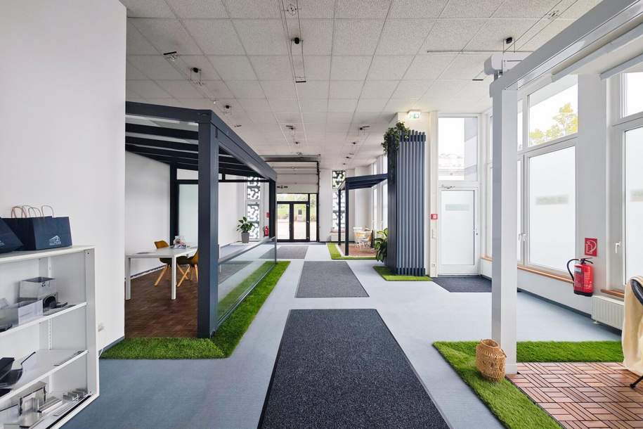 134m² Geschäftslokal/Schauraum/Büro im IZ-Süd | Ebenerdig mit eigenen Parkplätzen direkt vor dem Eingang, Gewerbeobjekt-miete, 1.539,28,€, 2351 Mödling