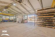 2213 Bockfließ 970 m² große Gewerbehalle Nähe Wien mit Photovoltaik-Anlage