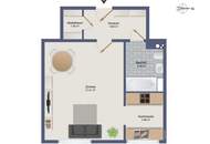 Sonne &amp; Ausblick: Zentrumsnahe Kleinwohnung - Ideal auch als Kapitalanlage!