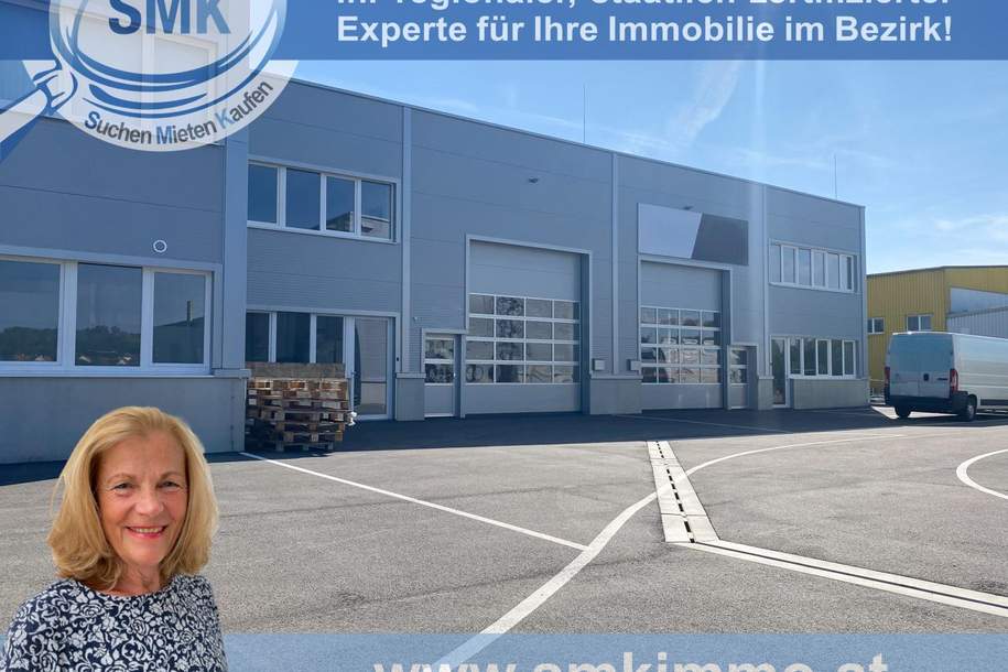 GENIESSEN SIE ENTSPANNTES ARBEITEN IM GEWERBEPARK!, Gewerbeobjekt-miete, 4.281,60,€, 2104 Korneuburg