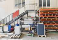 Halle mit großer Freifläche zur vielseitigen Nutzung inkl Wohnhaus mit 3 Wohnungen