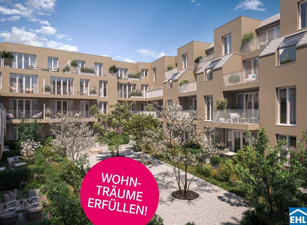 Vermietete Wohnung mit großzügiger Freifläche und intelligentem Grundriss!