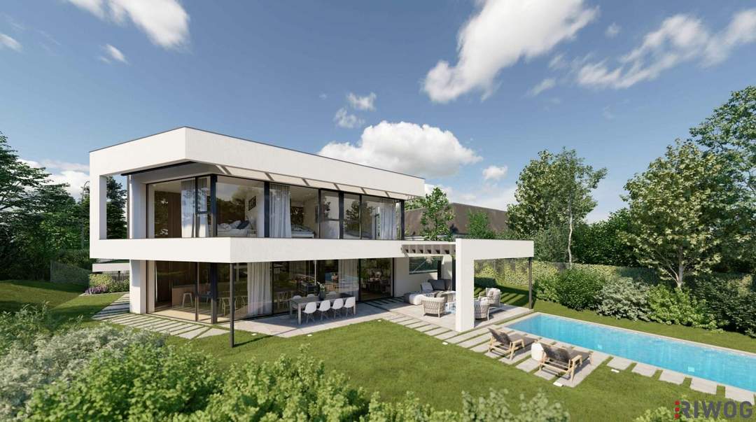 Grundstück für Villa mit Baubewilligter Planung