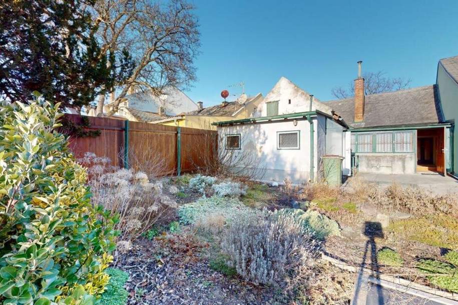 Althaus und Garten mit Perspektive, Grund und Boden-kauf, 399.000,€, 1220 Wien 22., Donaustadt