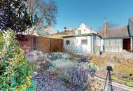 Althaus und Garten mit Perspektive