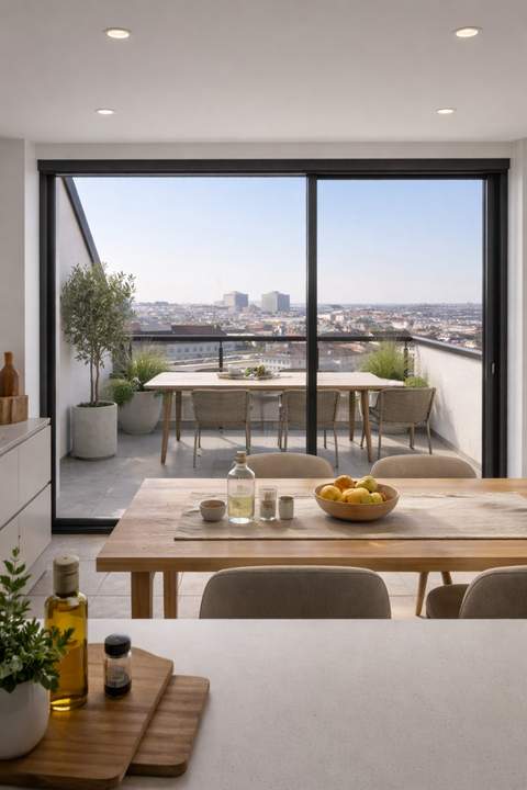 Dachgeschoss-Maisonette mit atemberaubenden Wienblick | privater Liftausstieg | Ende 2026