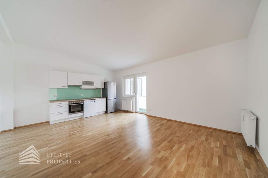 Hübsche 2-Zimmer Wohnung mit Balkon in Bahnhofsnähe, Wohnung-miete, 524,77,€, 8295 Hartberg-Fürstenfeld