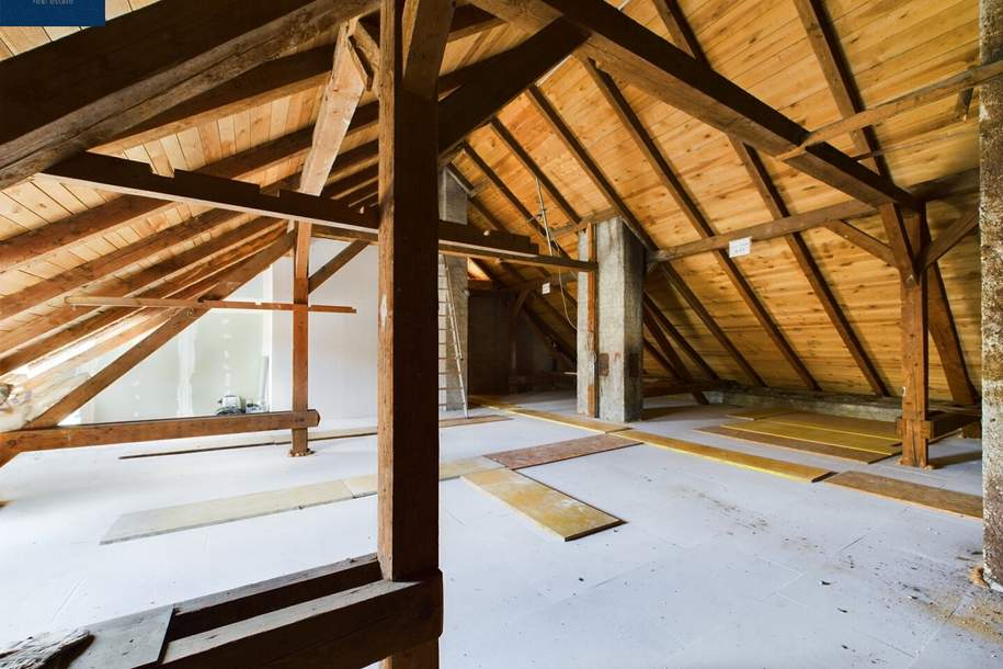 ENTWICKLUNGSPROJEKT FÜR ANLEGER oder EIGENNUTZUNG - ROHDACHBODEN Top 5 - im Zentrum Aspang Markt, Wohnung-kauf, 92.000,€, 2870 Neunkirchen