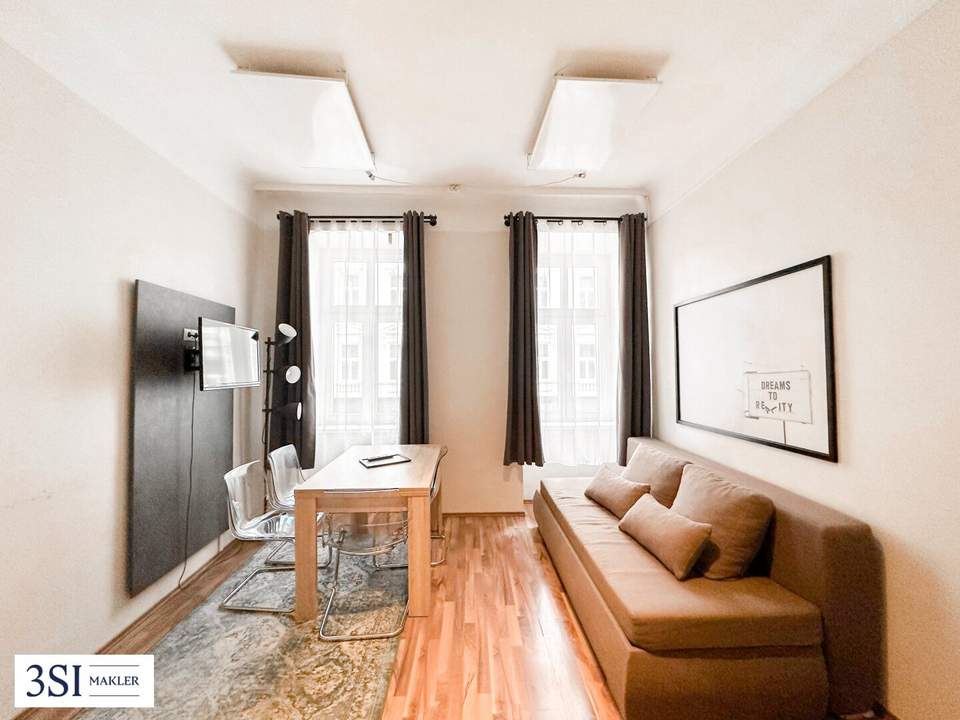 Ideal für Pendler: Möblierte 2-Zimmer-Wohnung in Bahnhofsnähe