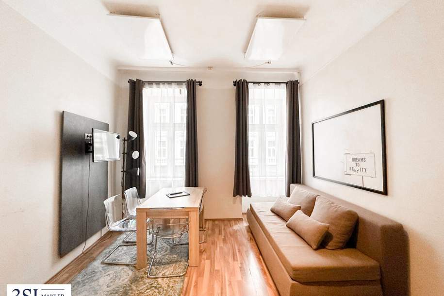 Ideal für Pendler: Möblierte 2-Zimmer-Wohnung in Bahnhofsnähe, Wohnung-kauf, 135.000,€, 1100 Wien 10., Favoriten