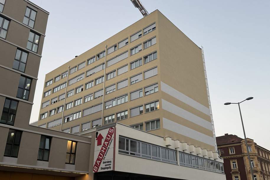 Lichtdurchflutete 3-Zimmer-Wohnung mit Weitblick über Graz – 84 m² in zentraler Lage! Interessant für Eigennutzer und Anleger!, Wohnung-kauf, 159.000,€, 8020 Graz(Stadt)