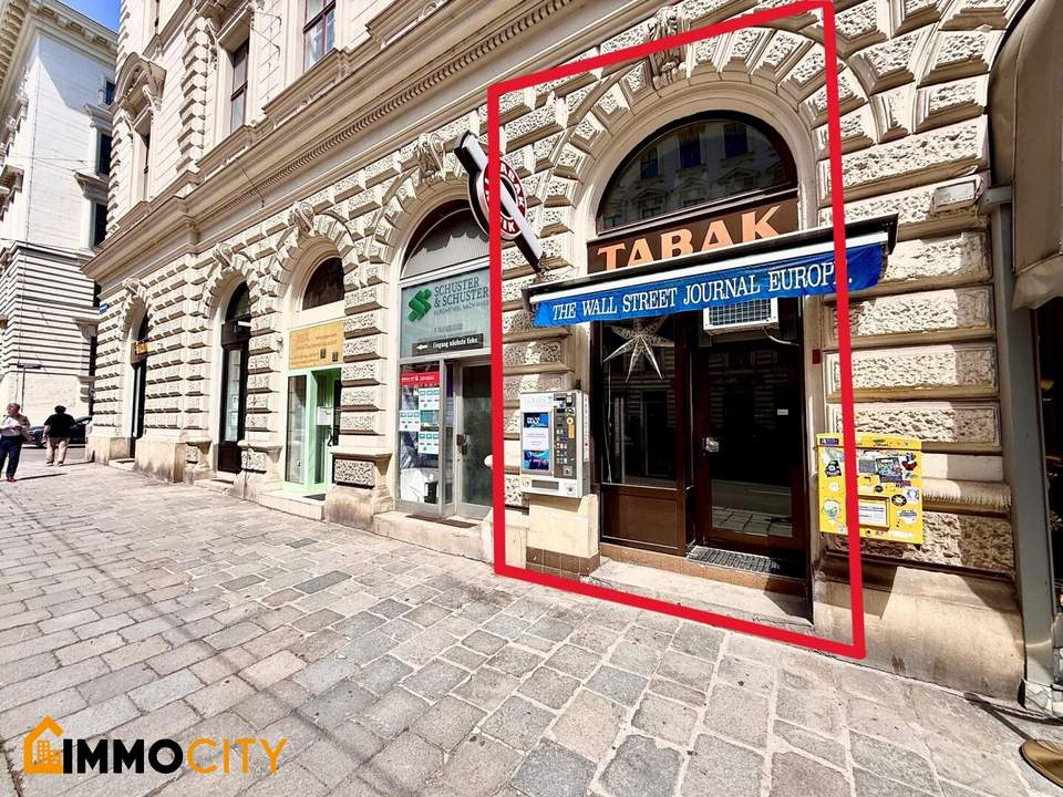 Maisonette-Geschäftslokal in Bestlage nahe Parlament & Rathaus – 1010 Wien zu vermieten