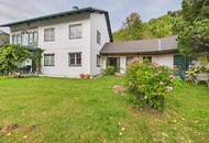Großzügiges Landhaus mit vier Schlafzimmern, weitläufigem Garten und hochwertiger Haustechnik in aussichtsreicher Lage von Haimburg