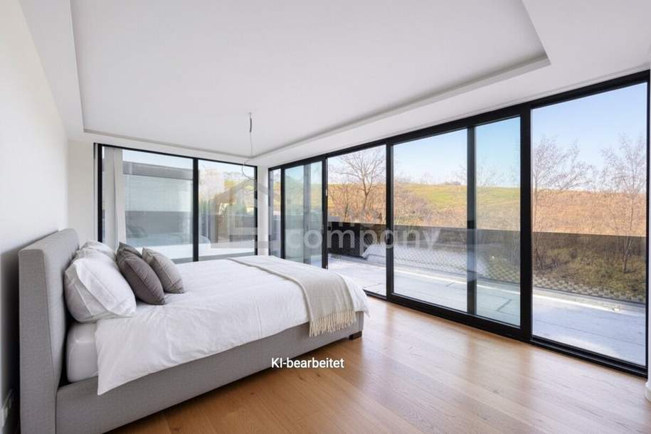EXKLUSIVE DESIGNER-VILLA nahe Wien | 406 m² Luxus | Pool, Spa, Lift | Atemberaubender Weinbergblick, Haus-kauf, 2.290.000,€, 2202 Korneuburg