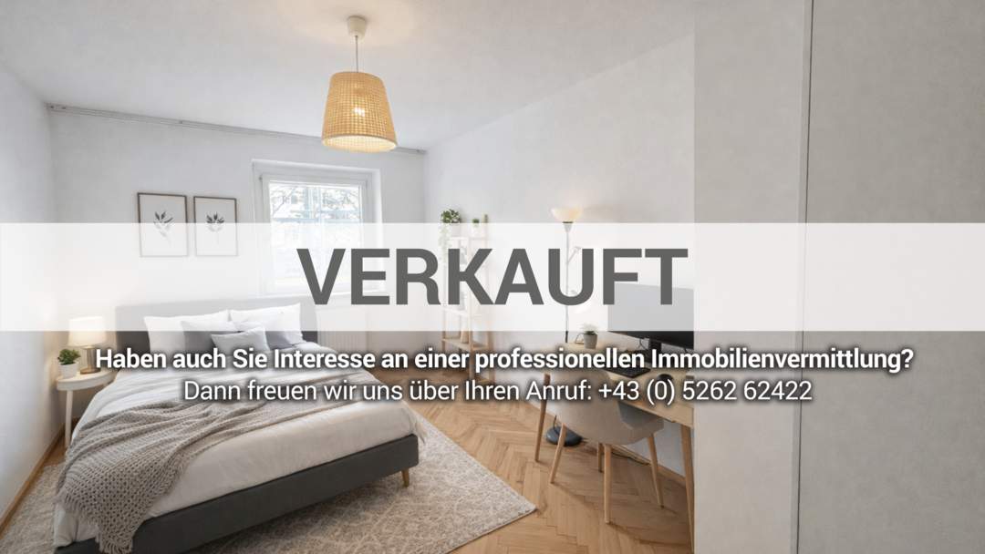 Sonnige 3-Zimmer-Wohnung mit Süd-Loggia und Blick auf die Nordkette