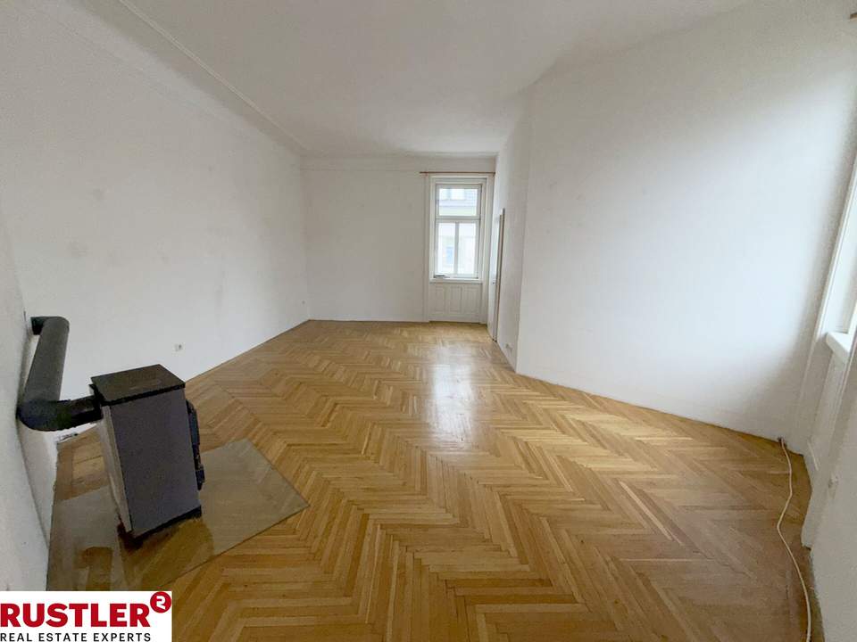 Wiener Altbau für Individualisten | 3 Zimmer &amp; Gestaltungspotenzial im Stuwerviertel