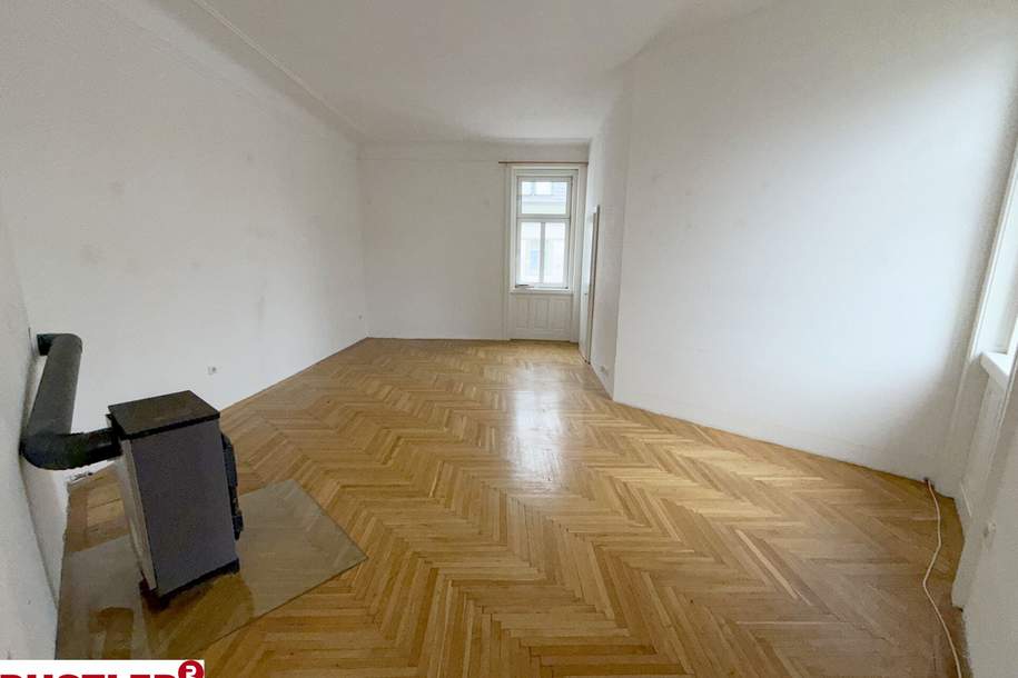 Wiener Altbau für Individualisten | 3 Zimmer & Gestaltungspotenzial im Stuwerviertel, Wohnung-kauf, 298.000,€, 1020 Wien 2., Leopoldstadt