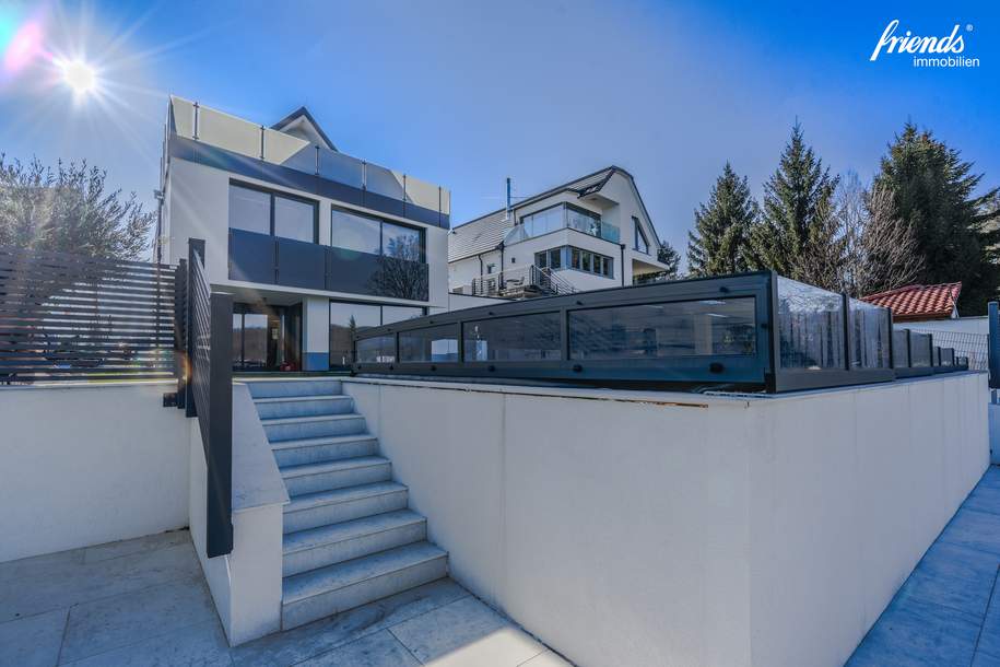 Moderne Traumvilla mit wunderschönem Weitblick, Haus-kauf, 1.750.000,€, 2372 Mödling