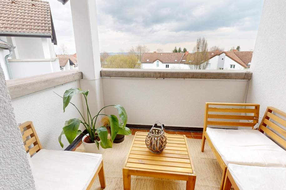 Licht. Luft. Lebensgefühl | 3-Zimmer-DG-Wohnung mit Lift und Freifläche, Wohnung-kauf, 249.000,€, 4020 Linz(Stadt)