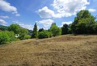 Baugrundstück mit Ausblick in zentraler Ruhelage in Pressbaum