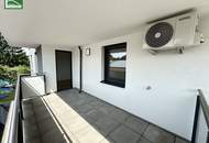 Bereit für den Sommer! Klimatisierte Wohnung mit großem Balkon in Essling nahe Lobau und Kirschenallee!