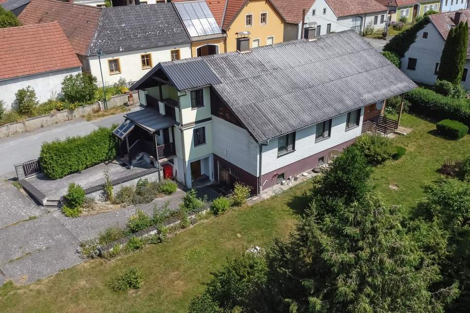Geräumiges Haus in ruhiger Ortslage - Wohnen in Stausee-Nähe, Haus-kauf, 187.000,€, 3593 Zwettl