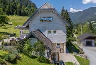 chaletartige Wohnung mit riesigem Garten, beinahe ein ganzes Haus
