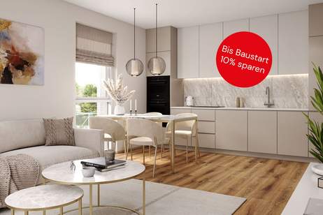 Helles, südostseitiges Apartment mit großem Balkon | 2 Zimmer | Anlegerhit, Wohnung-kauf, 279.549,€, 1210 Wien 21., Floridsdorf