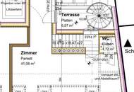 +++Erstbezug lichtdurchflutete 4-Zimmer Dachgeschosswohnung mit Wienblick und Bergblick + Terrasse- NESTROYPLATZ