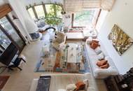 1170 AM HEUBERG: GROßZÜGIGER FAMILIENWOHNSITZ MIT INDOORPOOL, WELLNESS, GARTEN & WIEN-BLICK