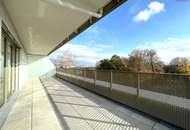 105 m² Dachterrasse für Ihr Leben im Freien – barrierefreie Komfortwohnung mit grünem Energiekonzept