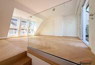 PROVISIONSFREI - ERSTBEZUG - Hochwertige Dachgeschossmaisonette mit Balkon, Terrasse und Deckenkühlung in RUHELAGE!