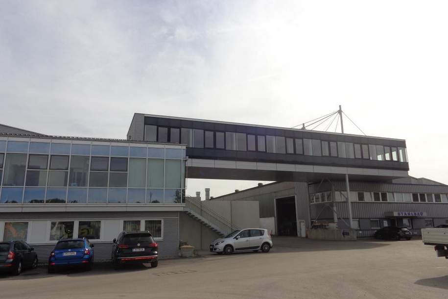 Große Halle mit mit 1272 m² plus 360 m² Büro im Gewerbepark Primetzhofer, Gewerbeobjekt-miete, 4060 Linz-Land