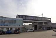 Große Halle mit mit 1272 m² plus 360 m² Büro im Gewerbepark Primetzhofer