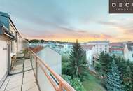 CHARMANTE DG-WOHNUNG MIT TERRASSE | SAUNA &amp; GARAGE | WESTSEITIGE INNENHOFLAGE | AB SOFORT