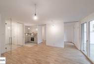 Eigengarten &amp; Terrasse inmitten der Stadt! 2 Zimmer Neubauwohnung ab Ende April beziehbar!