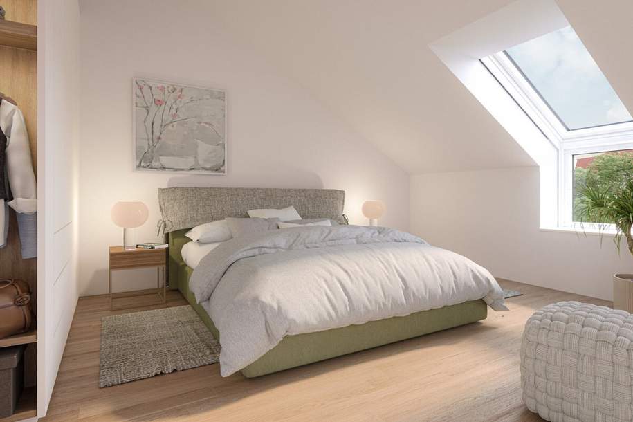 FERNBLICK | südwestseitige Dachterrasse | historischen Gewölbekeller | Nähe Kahlenberg, Cobenzl & Beethovengang | ERSTBEZUG, Wohnung-kauf, 995.000,€, 1190 Wien 19., Döbling