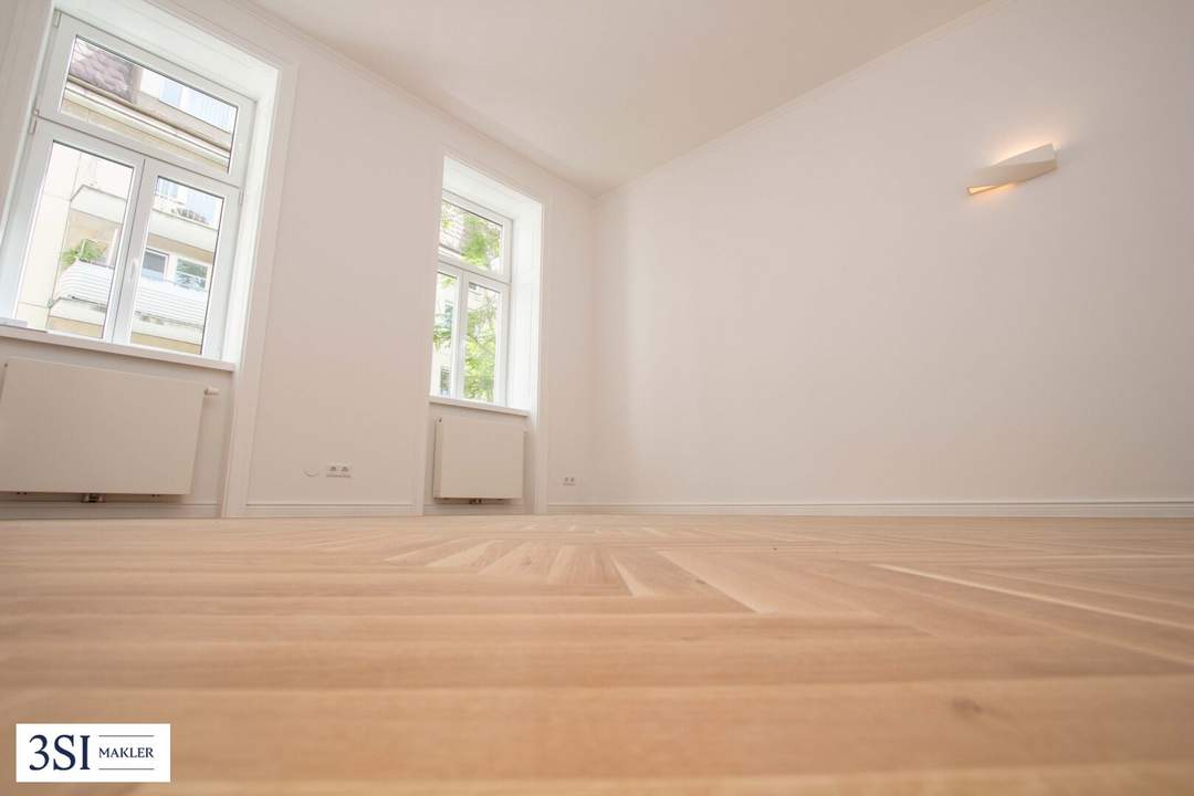 Altbau trifft Moderne – 2-Zimmer-Erstbezug im Erdgeschoß
